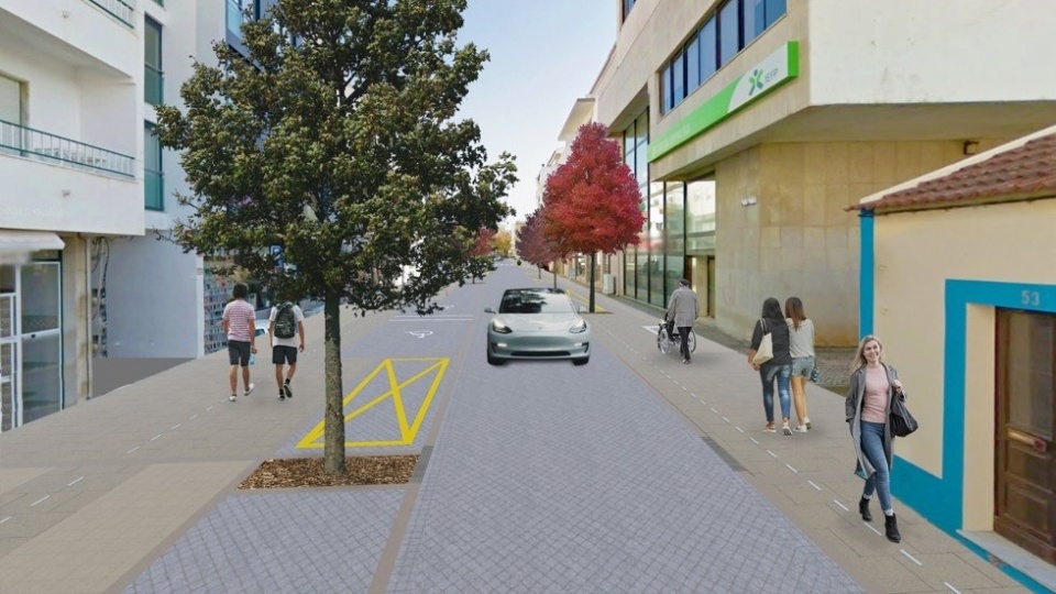 Requalificação da Rua Marquês de Pombal - Sines