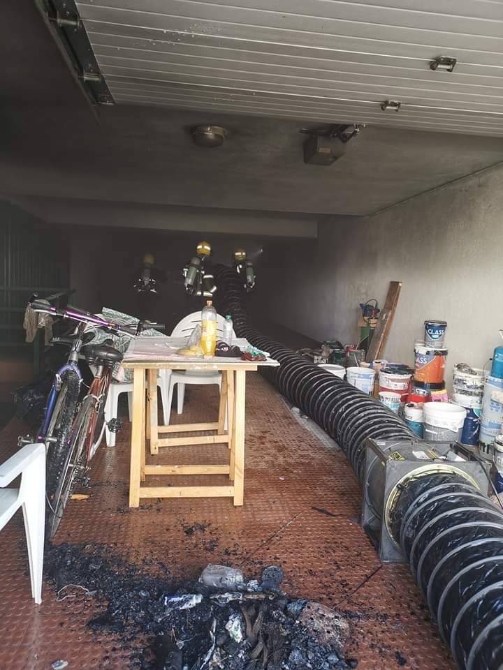 Incêndio em empreendimento em Soltroia