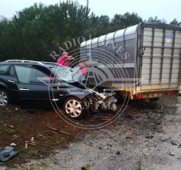 Acidente em Alcácer do Sal