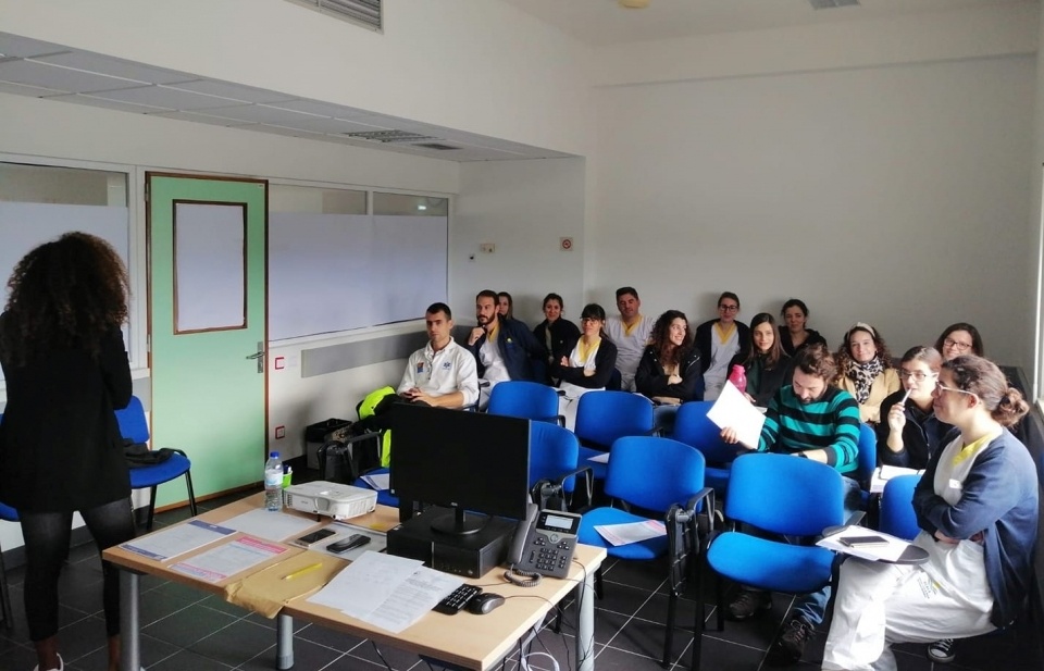 Reunião de enfermeiros da ULSLA