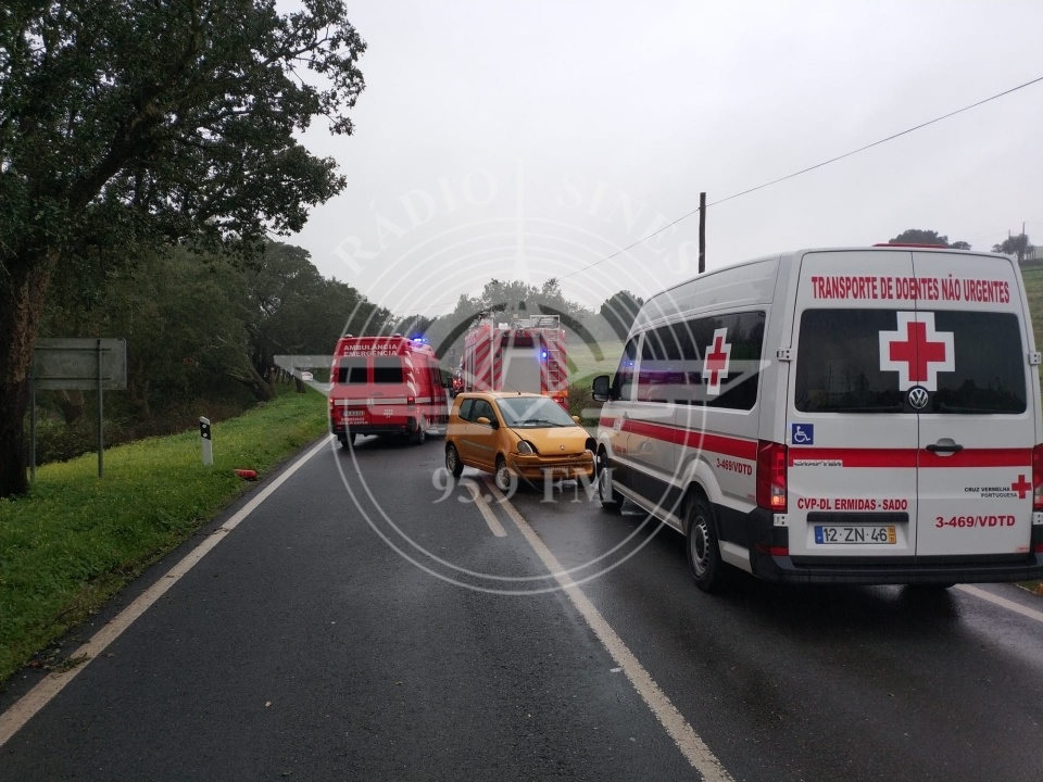 Colisão de viaturas na Sonega