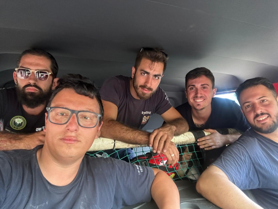 Equipa dos Bombeiros de Sines