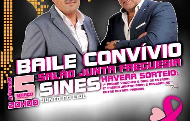 Missão Coragem realiza um baile este sábado às 20 horas