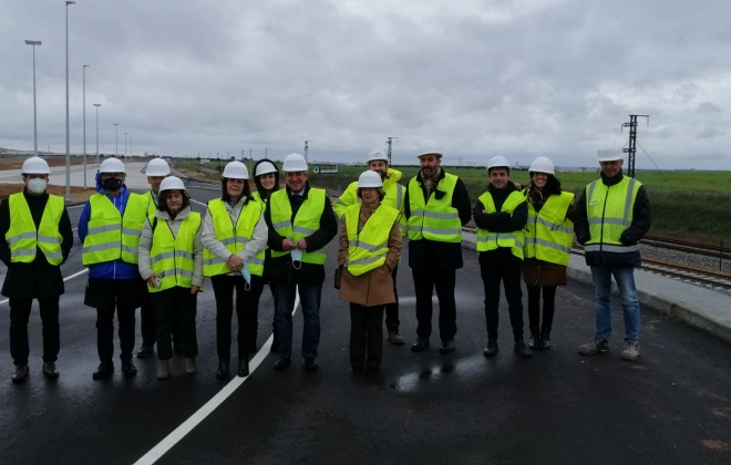 Delegação do Porto de Sines visita plataformas logísticas transfronteiriças de Elvas e Badajoz