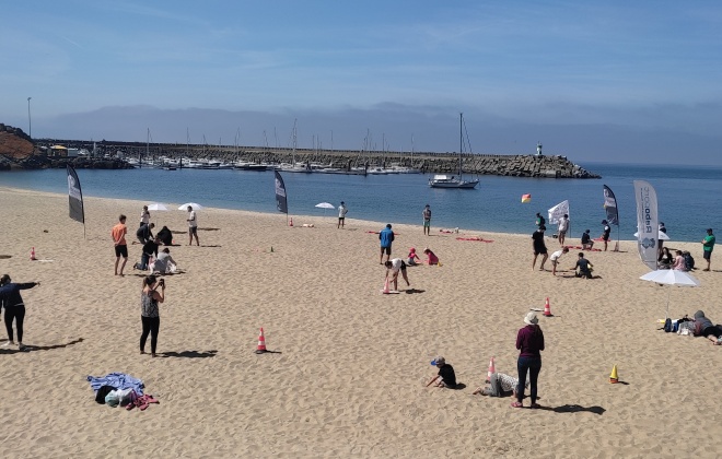 Praia Vasco da Gama recebeu ação de formação em Suporte Básico de Vida