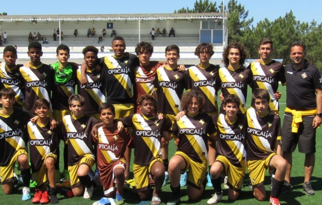Iniciados do Vasco da Gama de Sines garantiram a subida à 1.ª divisão da A.F. Setúbal