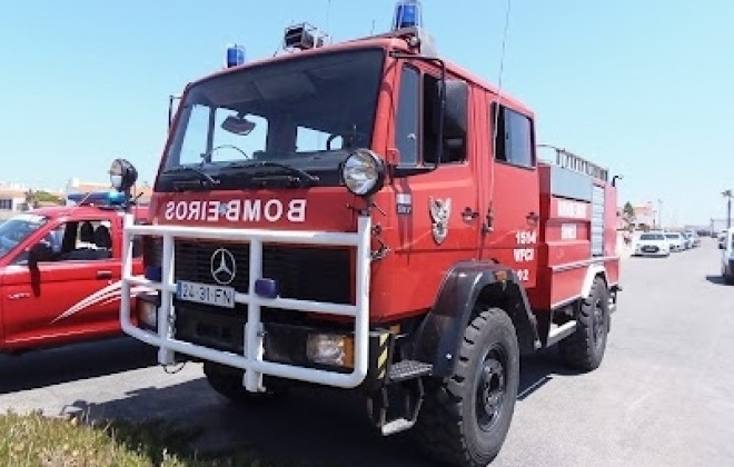 Bombeiros de Sines combateram incêndio rural
