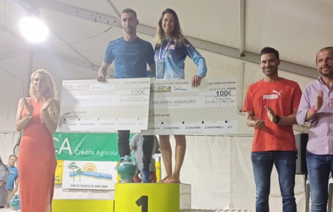 Ana Lourenço e Carlos Papacinza vencem Corrida da Lagoa de Santo André