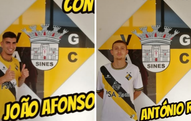 António Ribeiro e João Afonso regressam ao Vasco da Gama de Sines