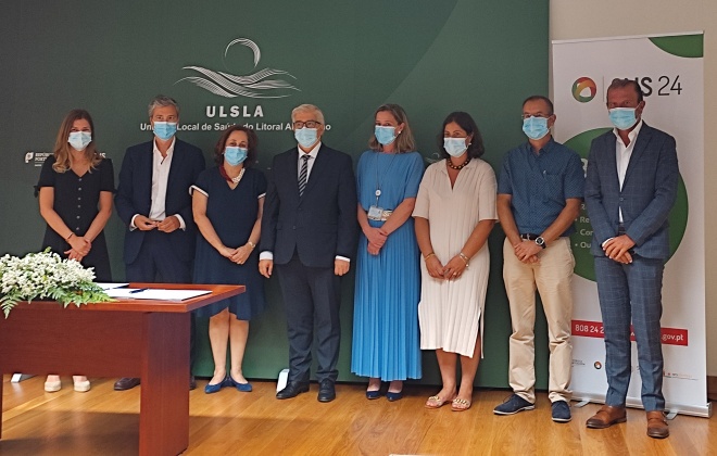 António Lacerda Sales inaugura balcões SNS 24 em Bicos e São Francisco da Serra