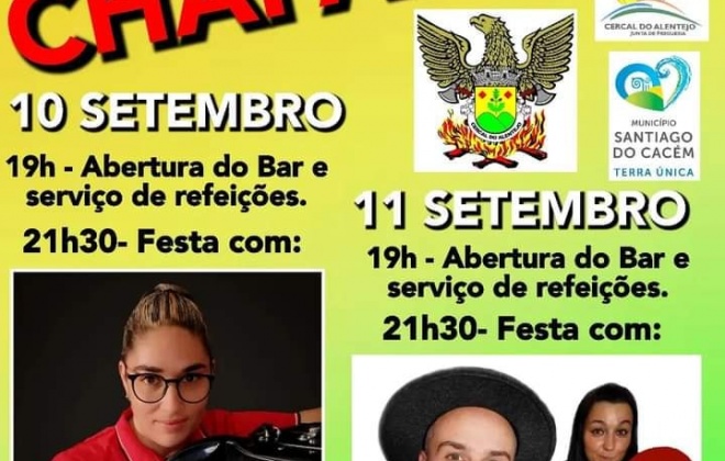 Festas do Chaparral realizam-se neste sábado e domingo