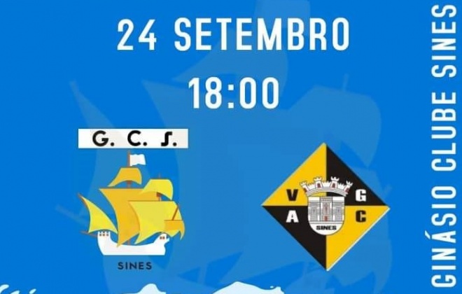 Ginásio de Sines apresenta-se aos sócios neste sábado frente ao Vasco da Gama