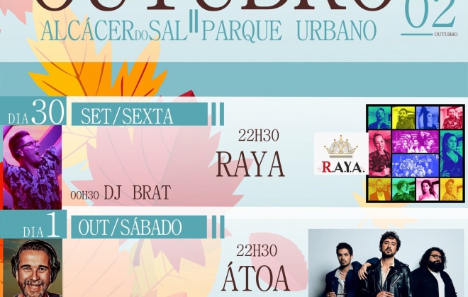 Feira Nova de Outubro em Alcácer do Sal  começa dia 30 e decorre até 2 de outubro