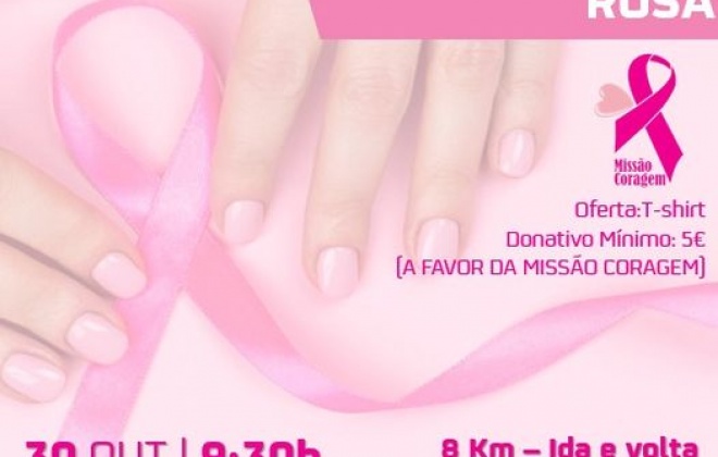 Sines recebe uma Caminhada Solidária Rosa para assinalar o Outubro Rosa