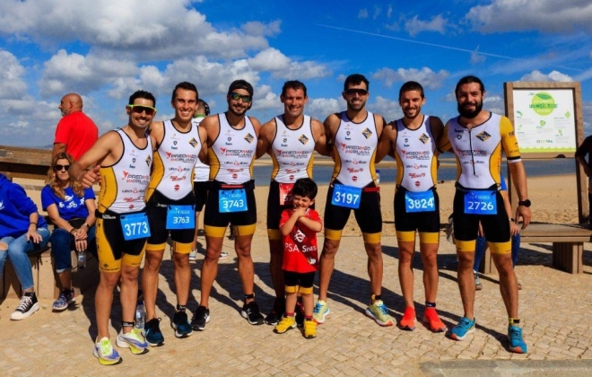 Vasco da Gama presente no Triatlo Sprint de Sesimbra