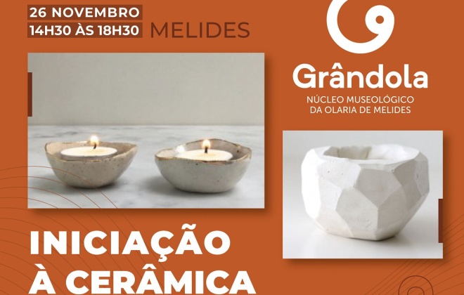 Vão começar os Workshops nas Oficinas de Cerâmica em Melides