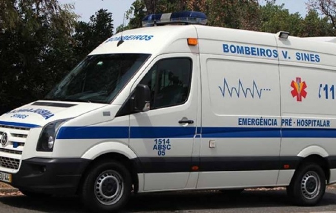 Despiste provoca ferido ligeiro em Sines