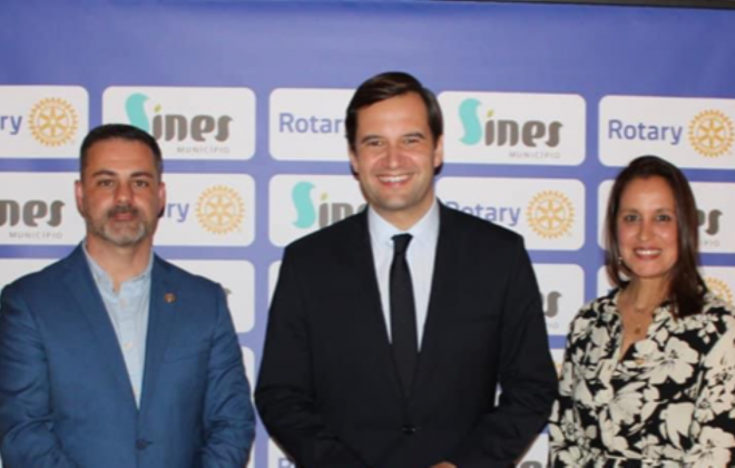 Ricardo Baptista Leite participou em Palestra promovida pelo Rotary Club de Sines