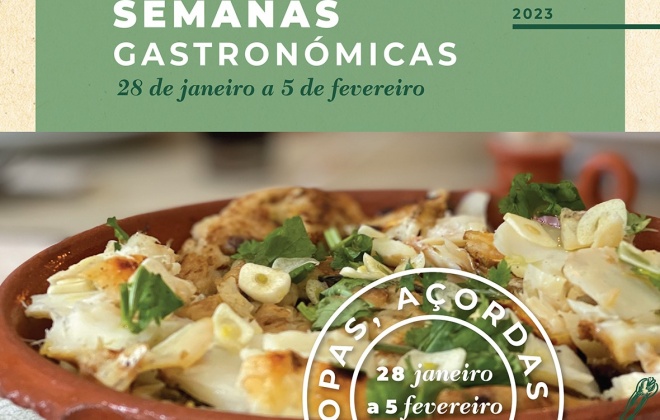 Semanas Gastronómicas das sopas, açordas e migas em Grândola
