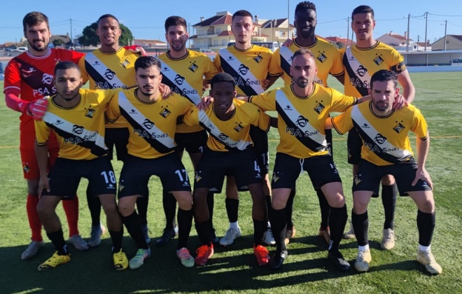 Vasco da Gama de Sines joga em Sesimbra neste domingo às 15h30