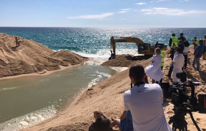 Abertura da Lagoa de Santo André ao mar decorre dia 7 de março às 17h00