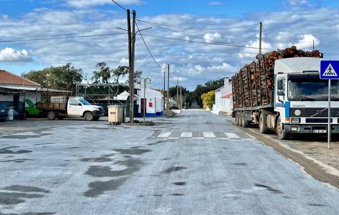 Município de Odemira repavimenta e realiza arranjos na envolvente da aldeia da Caiada em Vale de Santiago