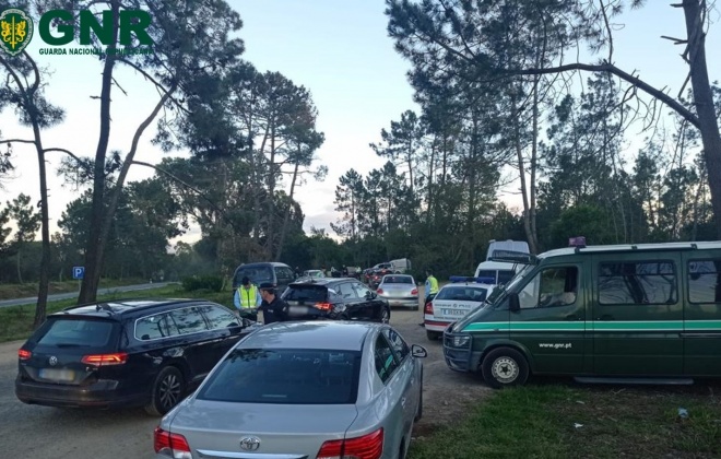 GNR deteve cinco pessoas em Odemira numa operação especial de prevenção criminal