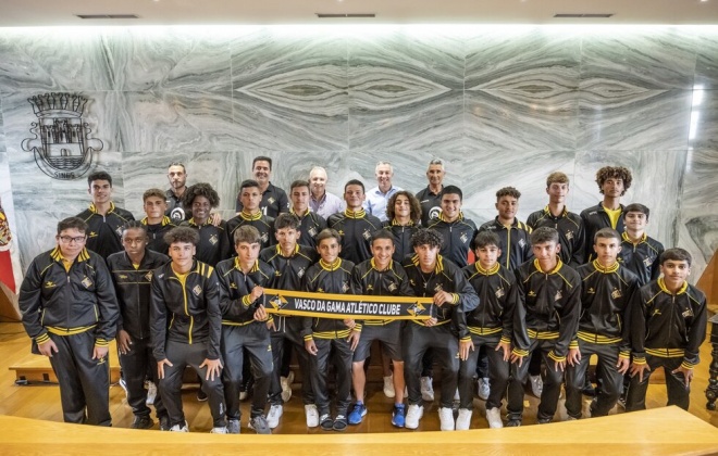 Equipa de Juvenis do Vasco da Gama garantiu a subida à 1.ª divisão da A.F. de Setúbal em 2023-2024