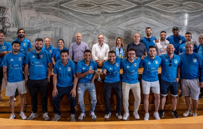 Ginásio Clube de Sines recebido na Câmara Municipal de Sines