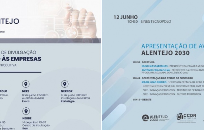 Sinestecnopolo recebe apresentação de Avisos do Programa Regional sobre apoios às empresas