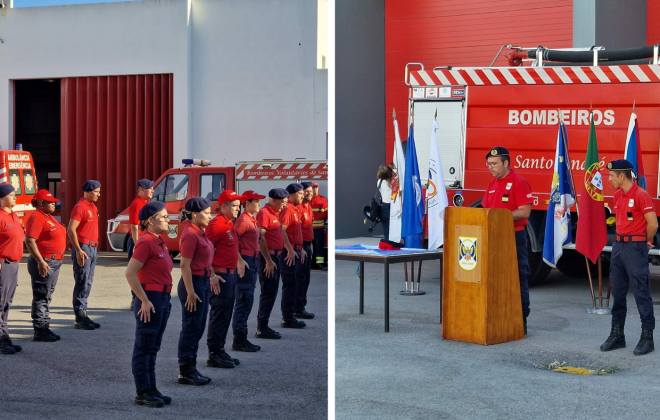 Tiago Martins tomou posse como comandante dos Bombeiros de Santo André