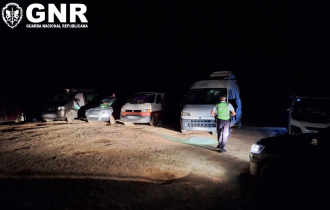 Detetadas 80 infrações em fiscalização ao caravanismo ilegal em Aljezur e Vila do Bispo