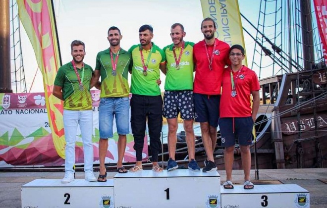 Clube Fluvial Odemirense em destaque no Campeonato Nacional de Canoagem de Mar