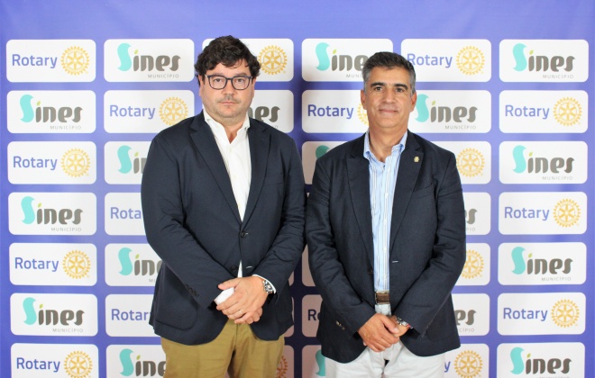 Rotary Club de Sines organizou Palestra com Marcos Sá