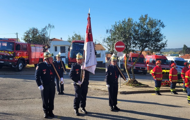 Trabalho dos Bombeiros de Alvalade reconhecido pelas Juntas de Freguesia de Alvalade, Ermidas e São Domingos