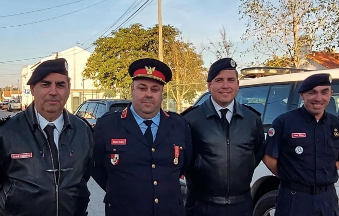 Comando Sub-Regional destaca a recuperação do Corpo de Bombeiros de Alvalade
