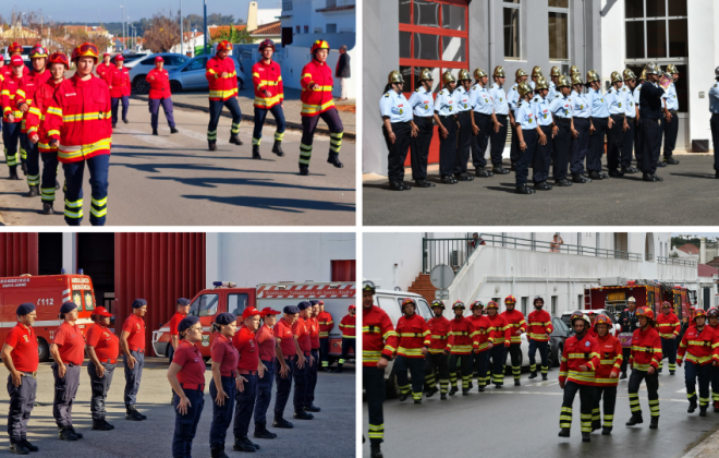 Santiago do Cacém assinala “Dia Municipal do Bombeiro” com homenagem às corporações do Município