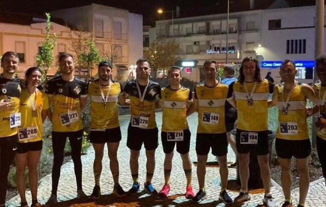 Vasco da Gama em segundo lugar na Corrida de São Silvestre de Grândola