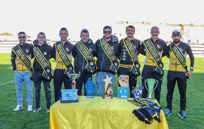 Triatlo do Vasco da Gama recebeu faixas de campeões regionais do Algarve e Baixo Alentejo 2023