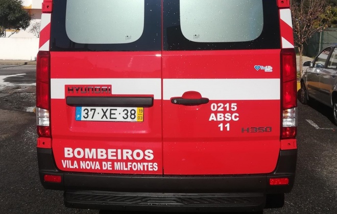 Colisão entre carro e duas bicicletas provoca dois feridos em Vila Nova de Milfontes