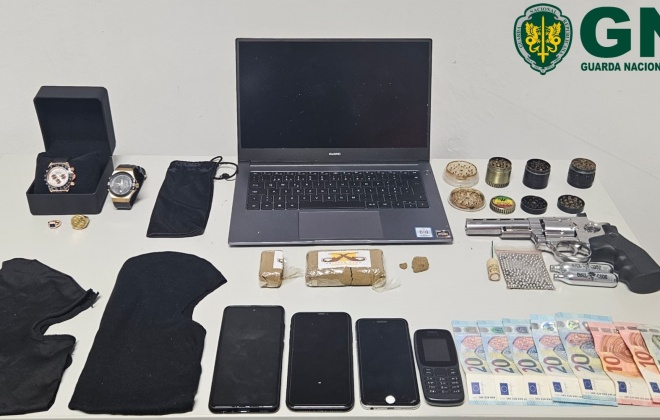 GNR detém jovem por tráfico de droga no concelho de Ferreira do Alentejo