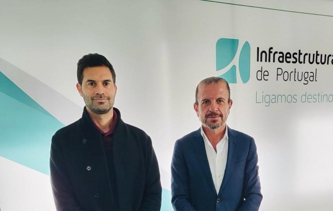 Presidentes da Câmara Municipal de Santiago do Cacém e da Junta de Santo André reúnem com Infraestruturas de Portugal