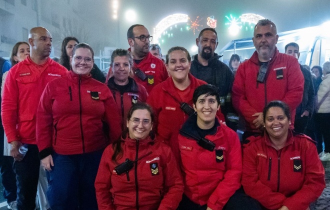 Bombeiros de Sines garantiram a segurança no Carnaval de Sines 2024