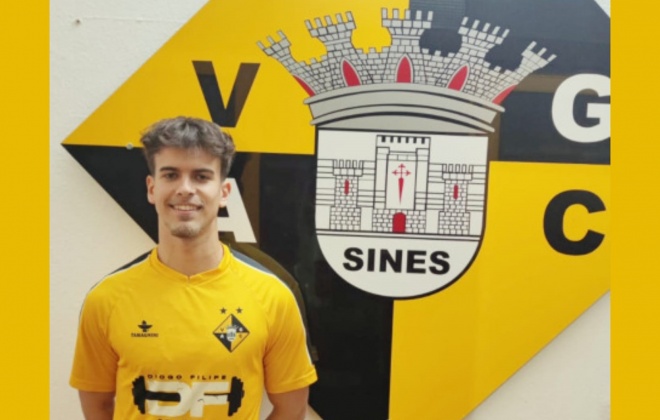 Guilherme Gonçalves reforça o Vasco da Gama de Sines