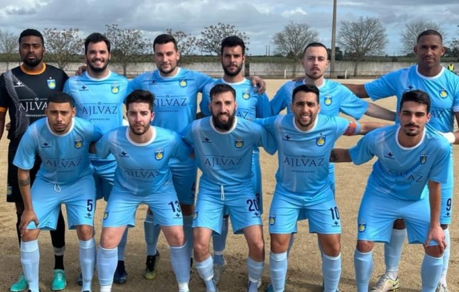 Ginásio Clube de Sines empatou a zero em Santa Vitória