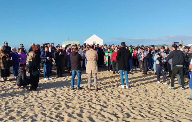 Abertura da Lagoa de Santo André ao mar deverá ocorrer até ao final de março