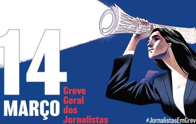 Jornalistas cumprem esta quinta-feira uma greve de 24 horas