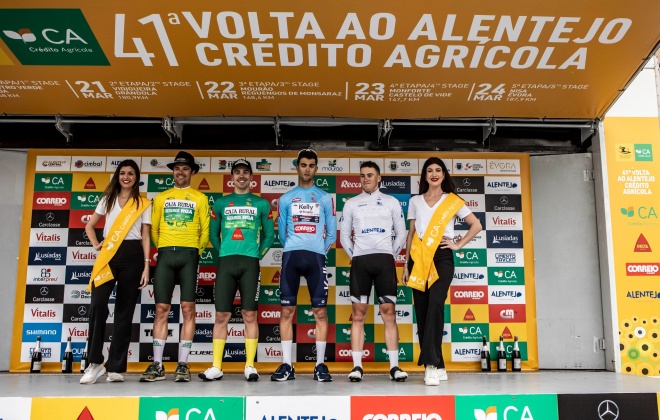 Eduard Prades venceu em Castelo de Vide e conquistou a camisola amarela na Volta ao Alentejo