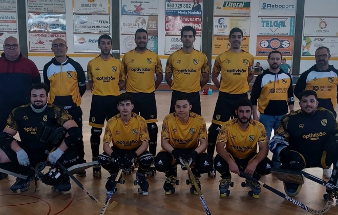 Hóquei Clube Vasco da Gama empatou a um golo frente ao HC Santiago