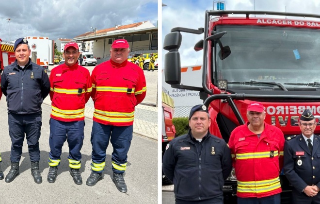 Bombeiros de Alcácer do Sal e Odemira receberam novas viaturas de combate a incêndios